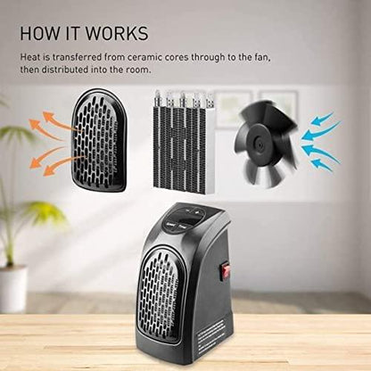 Instant Heat 400W Plug-in Room Heater