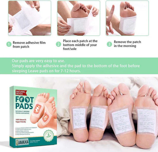 Detox Foot Patches for Stress Relief & Better Sleep