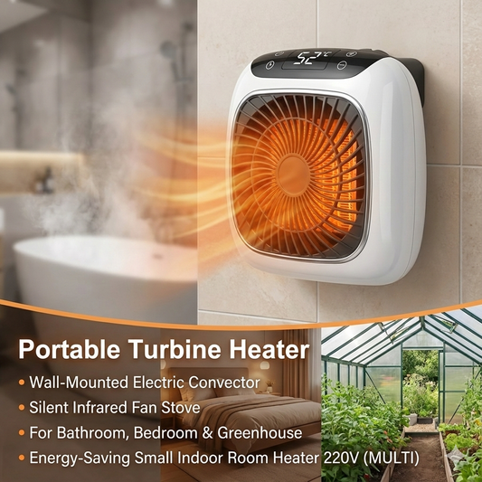 Portable Heater (800W) With Remote Control
